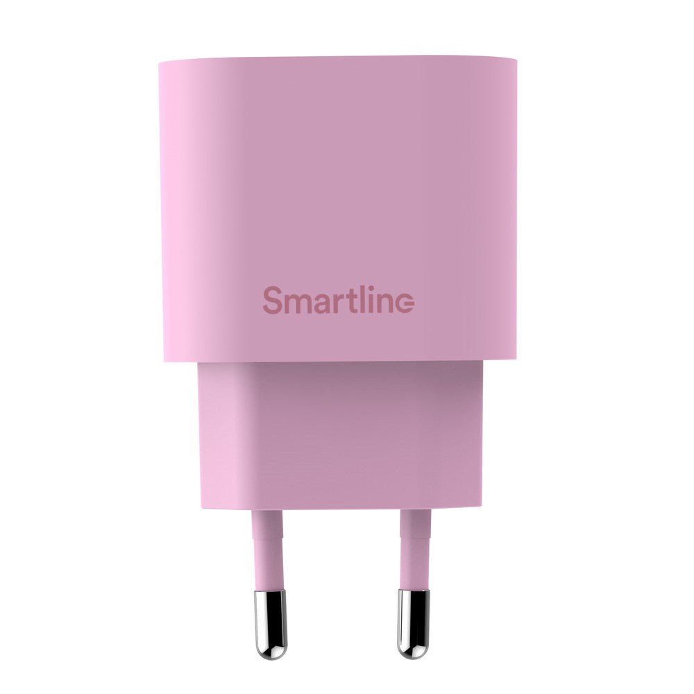 Smartline 20W Wall Charger with 1 x USB-C – Pink