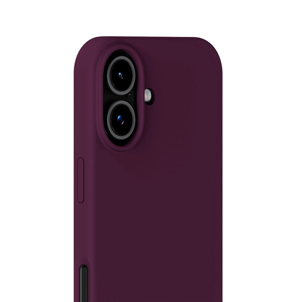 Holdit iPhone 17 Soft Touch Silicone Case - Deep Plum