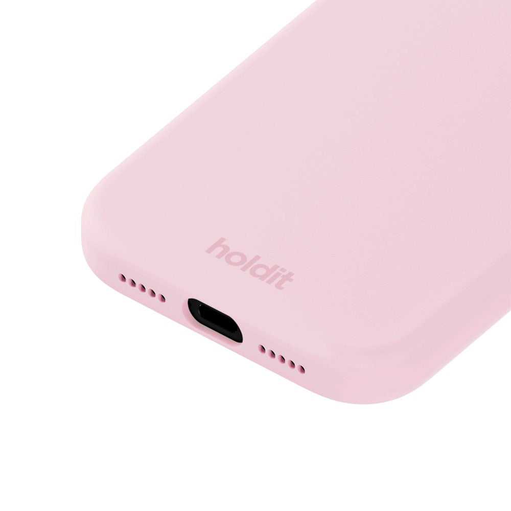 Holdit iPhone 17 Pro Soft Touch Silicone Case - Pale Pink
