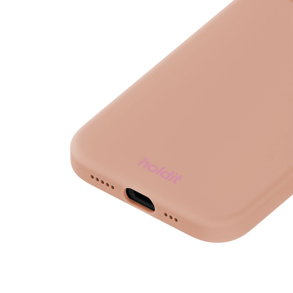 iPhone 14 / 13 Holdit Soft Touch Silicone Case - Bare Pink