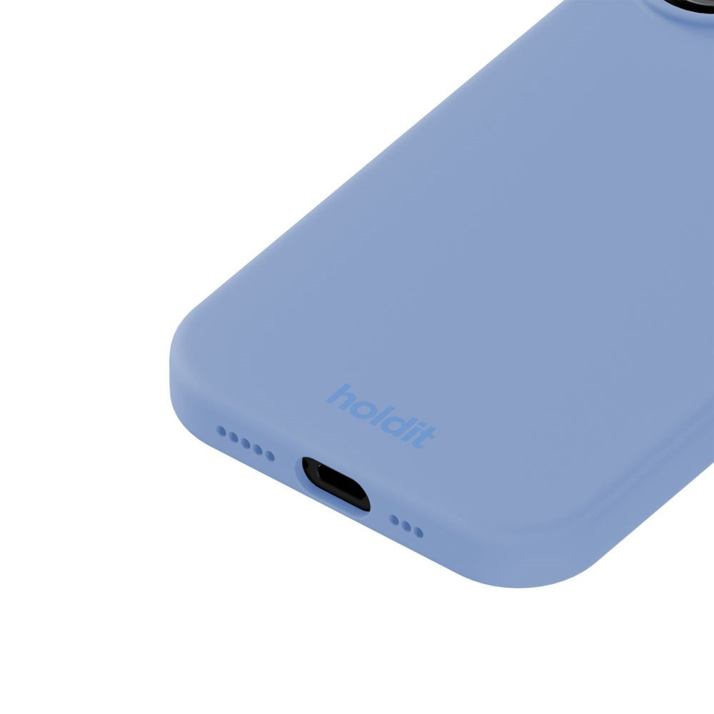 iPhone 17 Holdit Soft Touch Silicone Case - Soft Cobalt