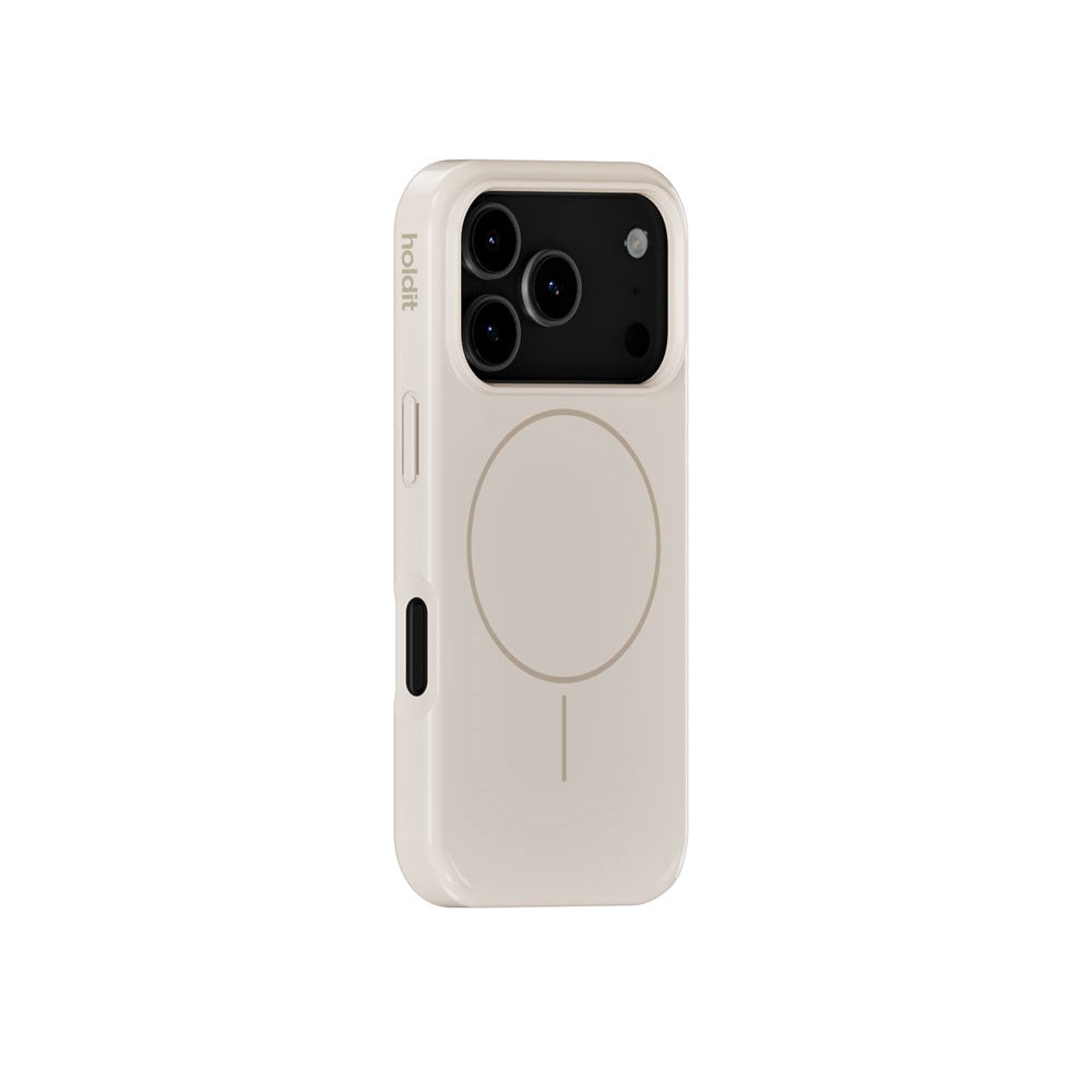 iPhone 17 Pro Max Holdit Mono Case - MagSafe Compatible - Light Beige / Beige