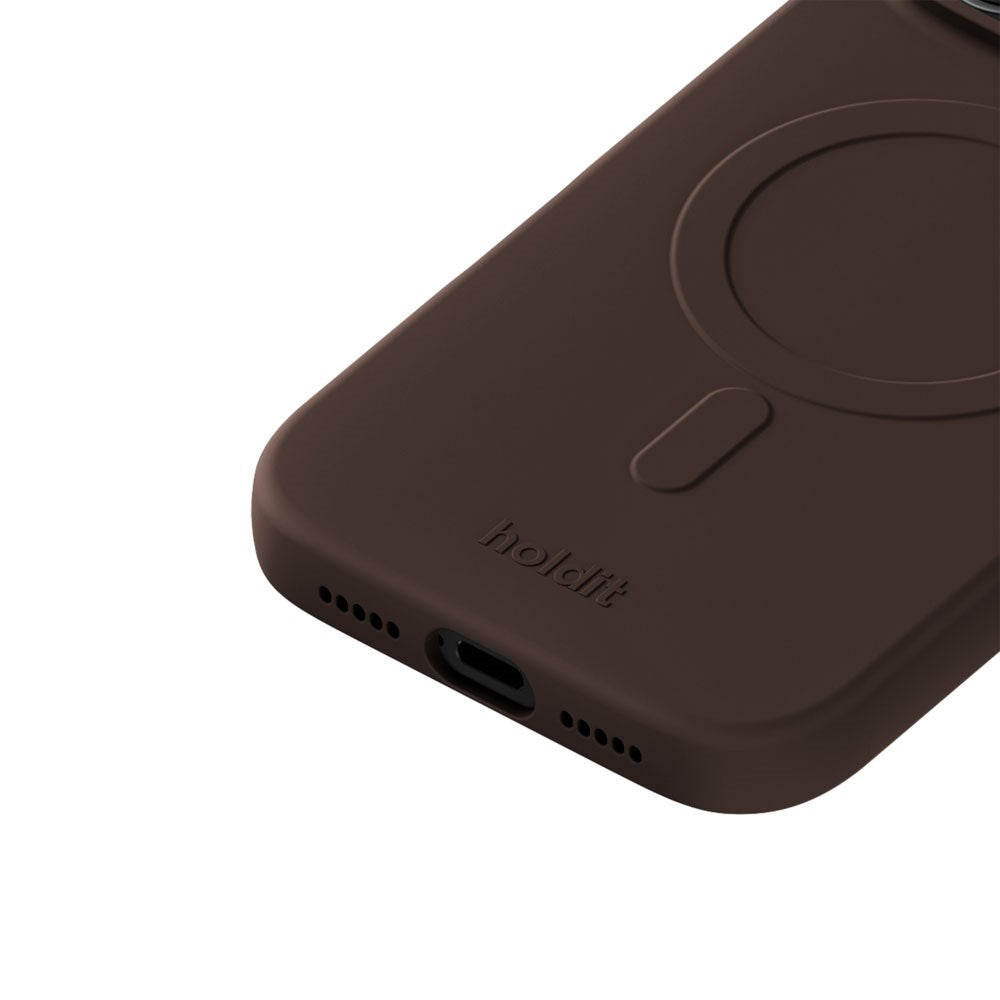 iPhone 17 Pro Holdit Soft MagSafe Case - Chocolate
