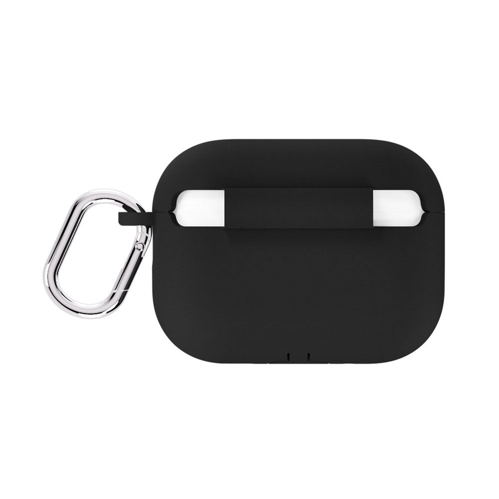 Apple AirPods Pro (3rd Gen.) Holdit Silicone Case with Carabiner - Black