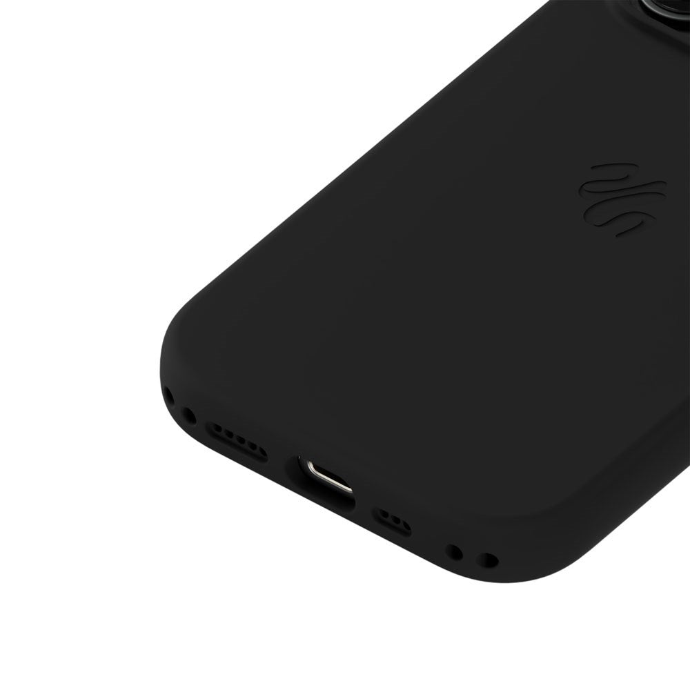 iPhone 16 Pro Holdit Soft Touch MagSafe Silicone Case - Black