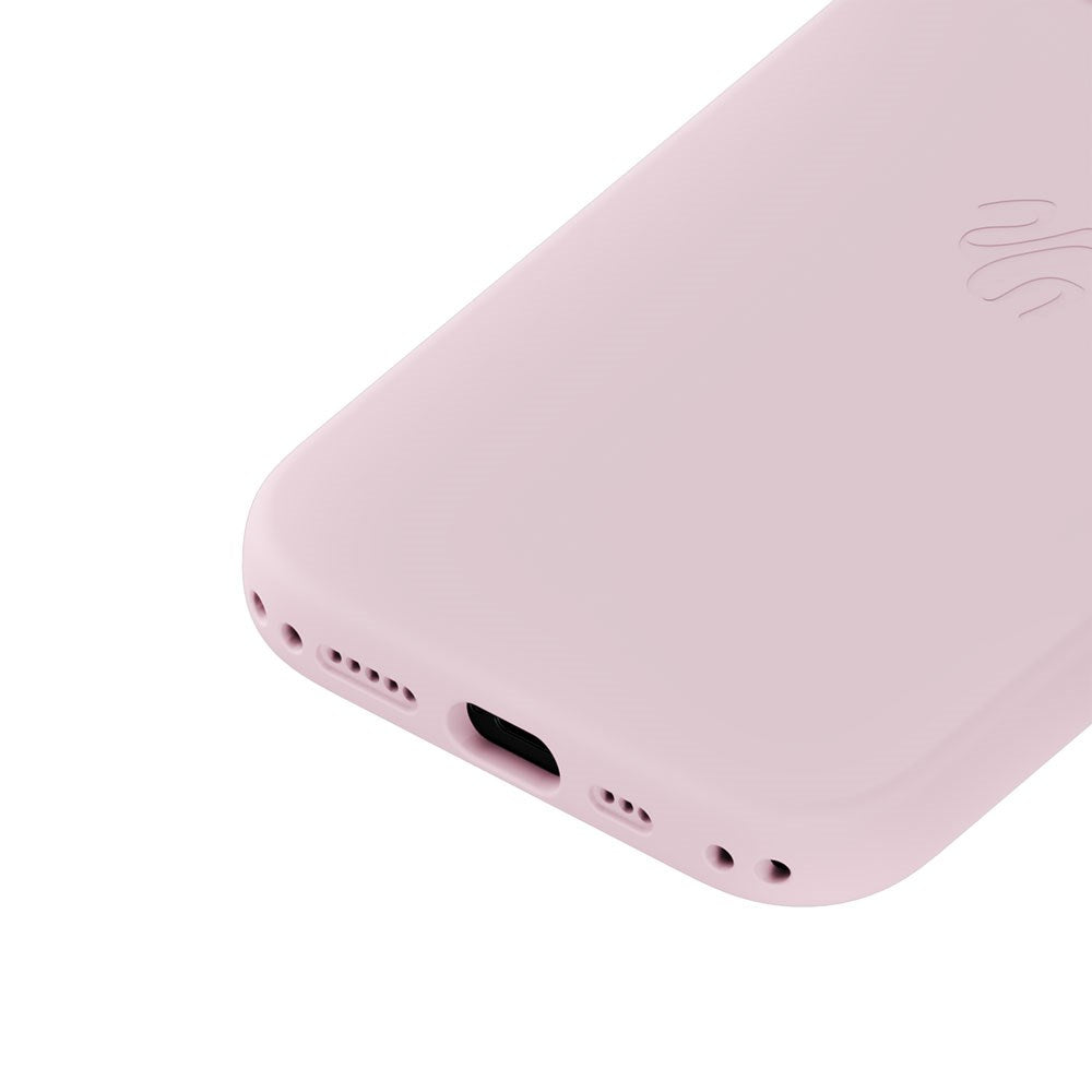 iPhone 15 / 14 / 13 Holdit Soft Touch MagSafe Silicone Case - Pale Pink