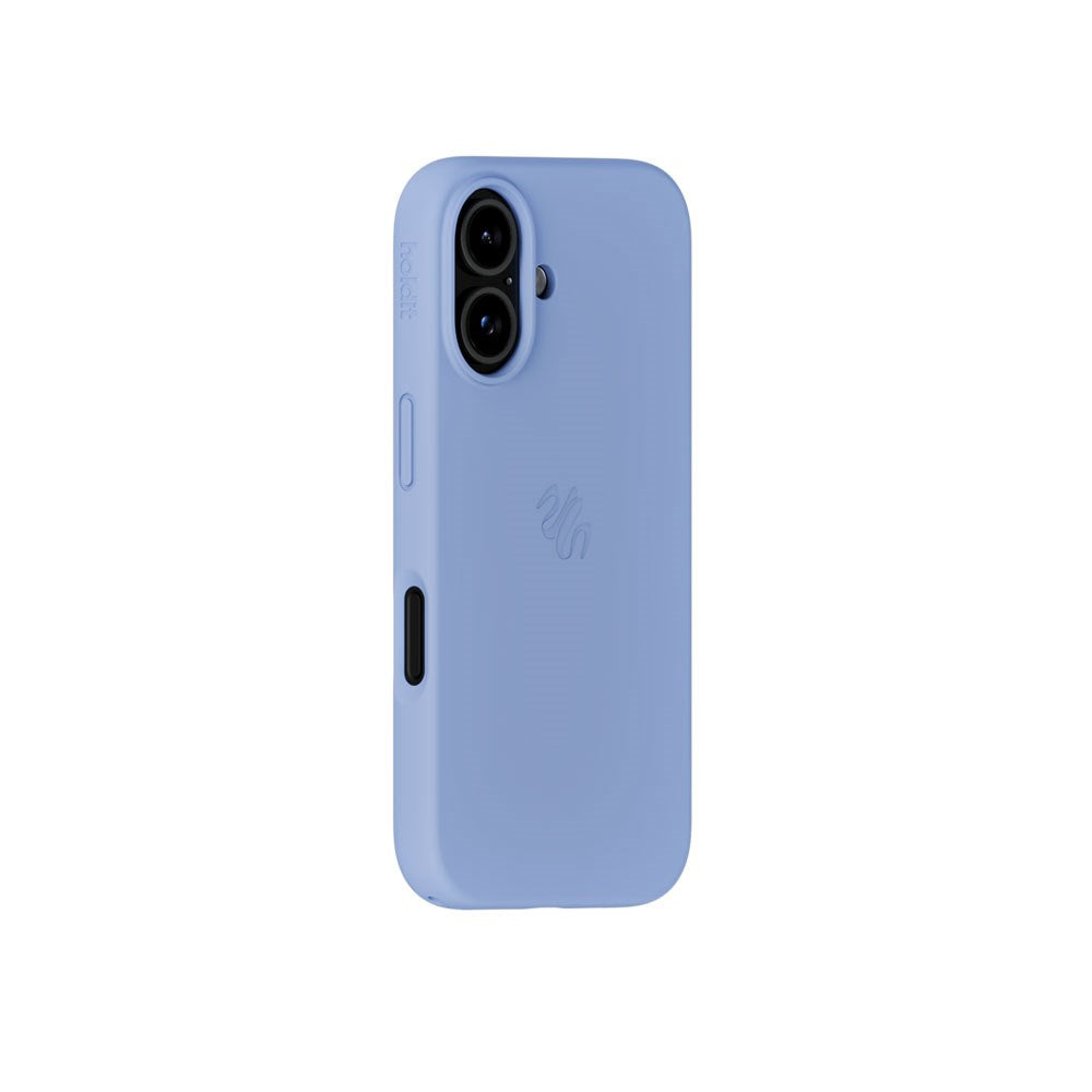 iPhone 16 Holdit Soft Touch MagSafe Silicone Case - Soft Cobalt