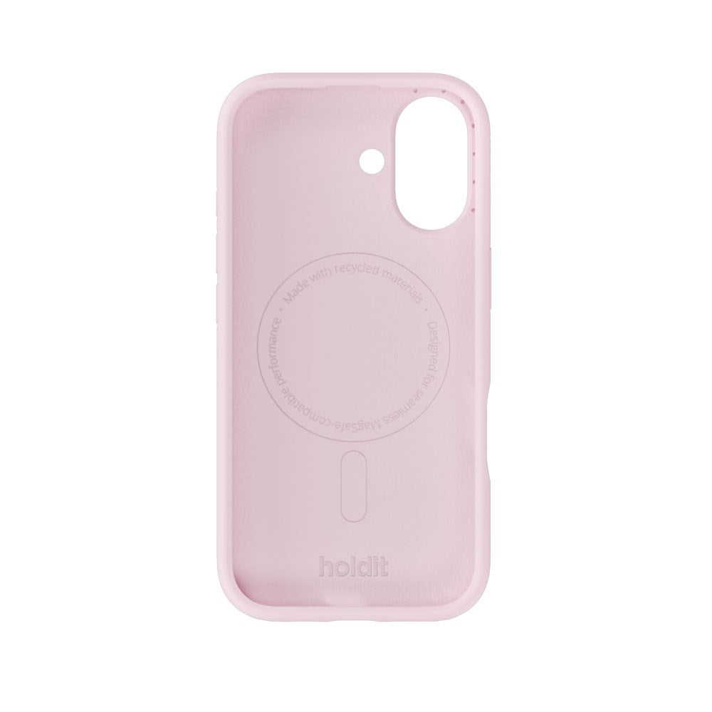 iPhone 17 Holdit Soft Touch MagSafe Silicone Case - Pale Pink