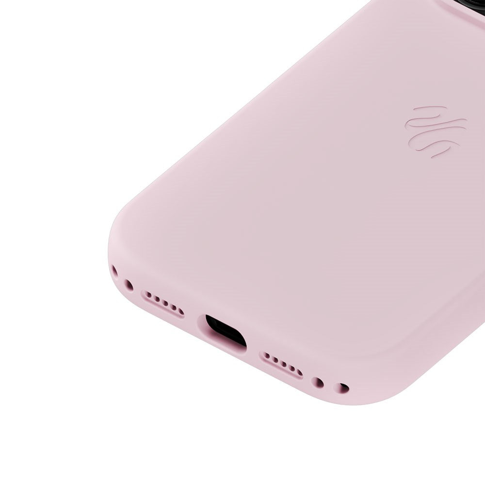 iPhone 17 Pro Holdit Soft Touch MagSafe Silicone Case - Pale Pink