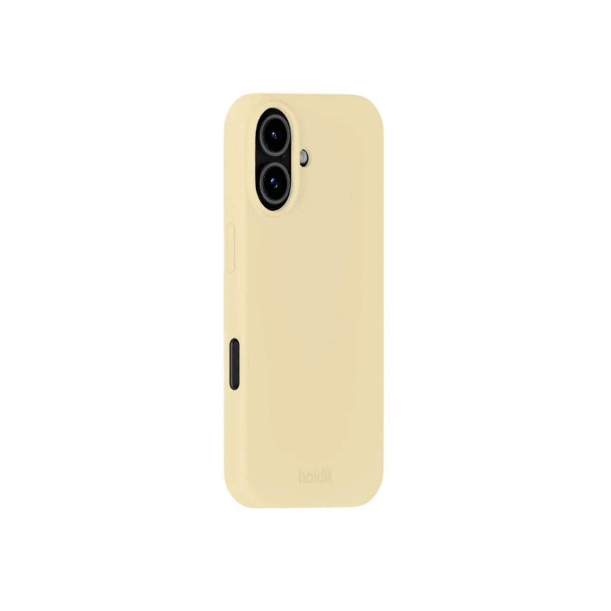Holdit iPhone 17 Soft Touch Silicone Case - Butter Yellow