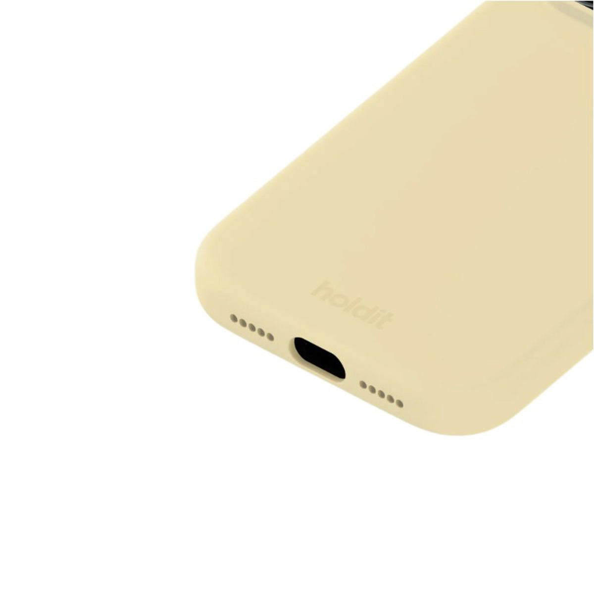 iPhone 18 Pro Max / 17 Pro Max Holdit Soft Touch Silicone Case - Butter Yellow