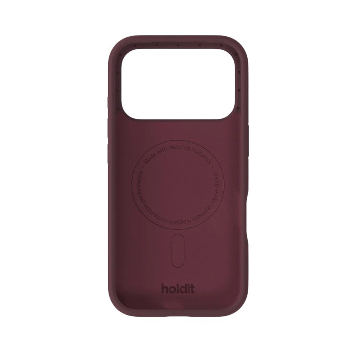 iPhone 18 Pro Max / 17 Pro Max Holdit Soft Touch MagSafe Silicone Case - Bordeaux