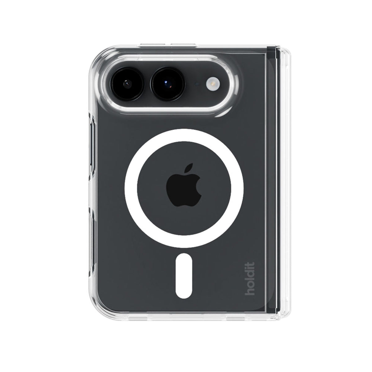 iPhone Duo Holdit Transparent Case - MagSafe Compatible - Transparent