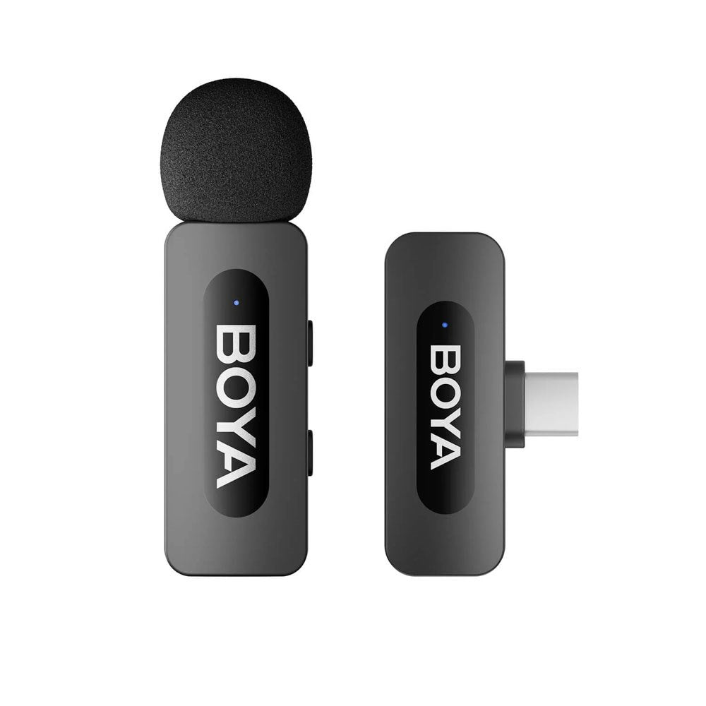 BOYA BY-V10 Wireless Microphone with USB-C - Black