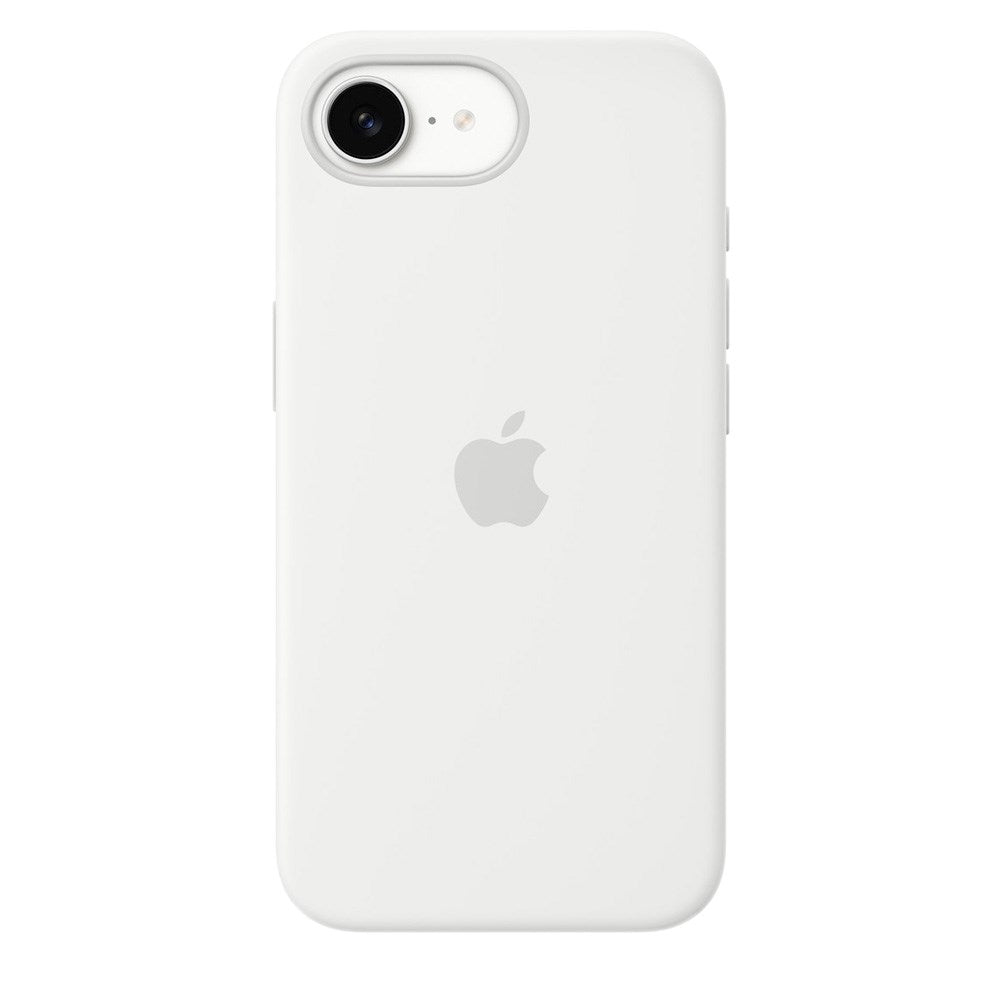 Original Apple iPhone 16e Silicone Case - White (MD3P4ZM/A)