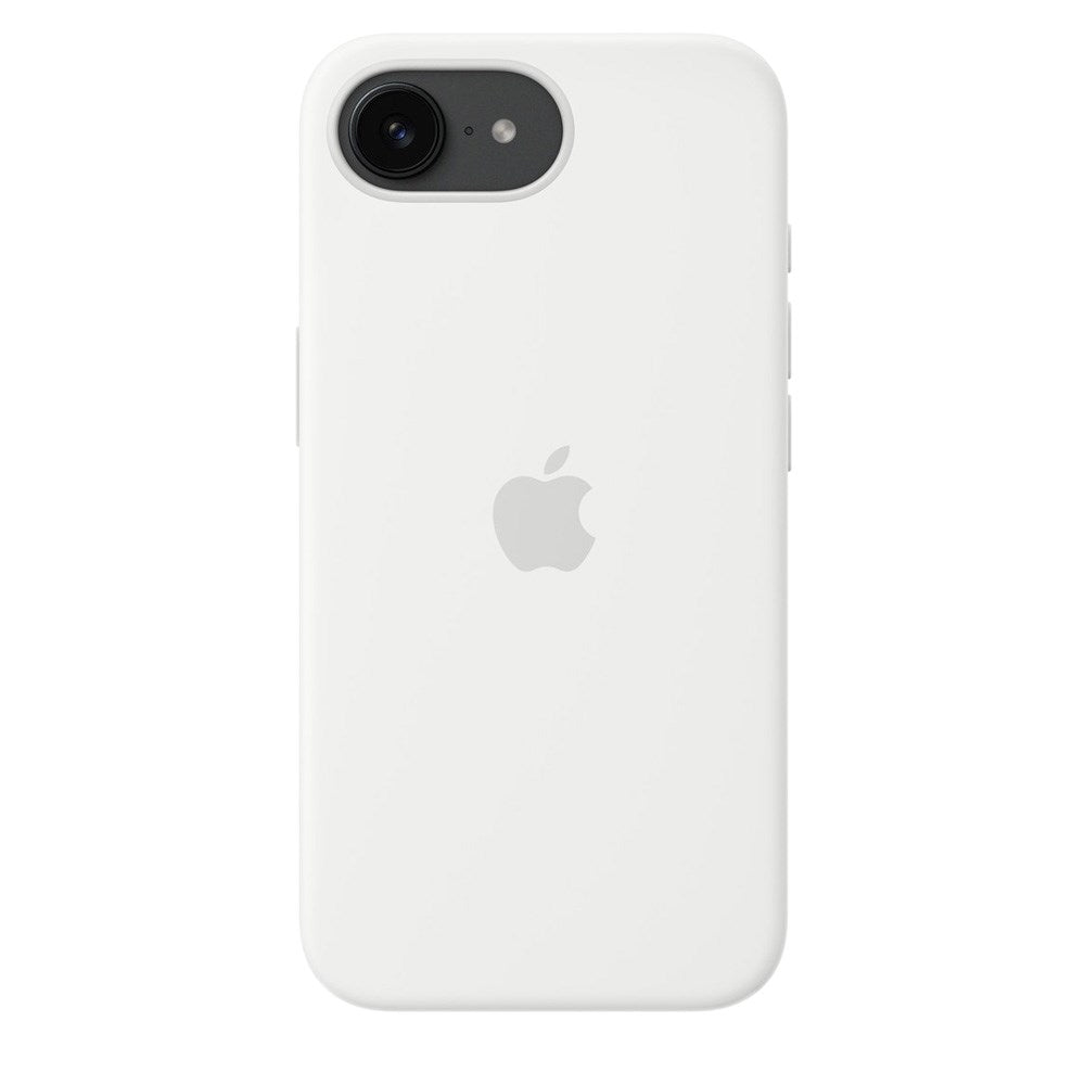 Original Apple iPhone 16e Silicone Case - White (MD3P4ZM/A)