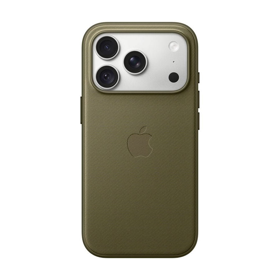 Original Apple iPhone 18 Pro TechWoven Case - MagSafe Compatible - Olive (MKD34ZM/A)