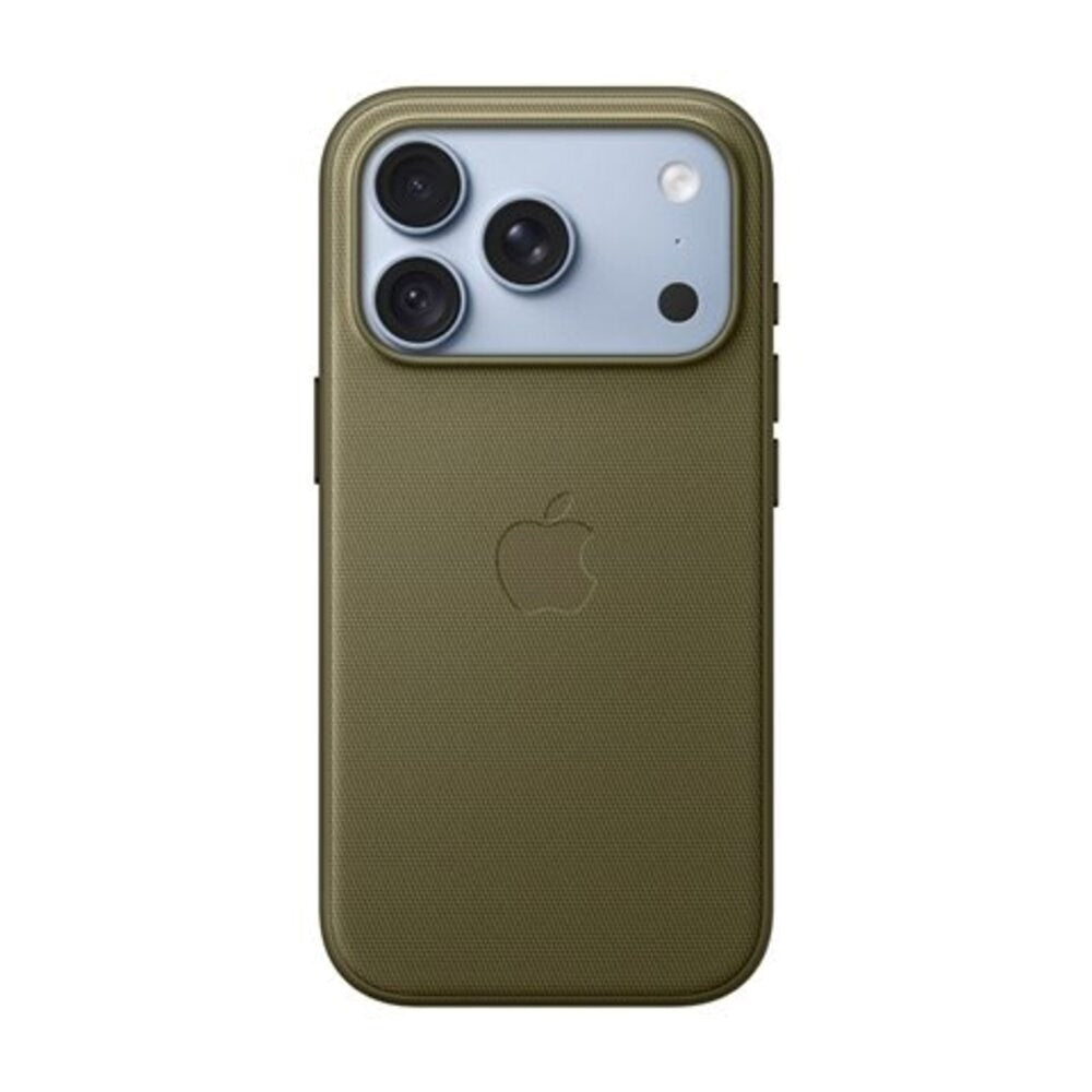Original Apple iPhone 18 Pro TechWoven Case - MagSafe Compatible - Olive (MKD34ZM/A)