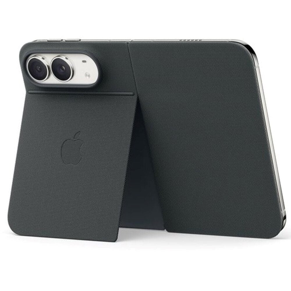 iPhone Duo Original Apple Folio Case w. Kickstand - MagSafe Compatible - Navy Blue (MKR74ZM/A)