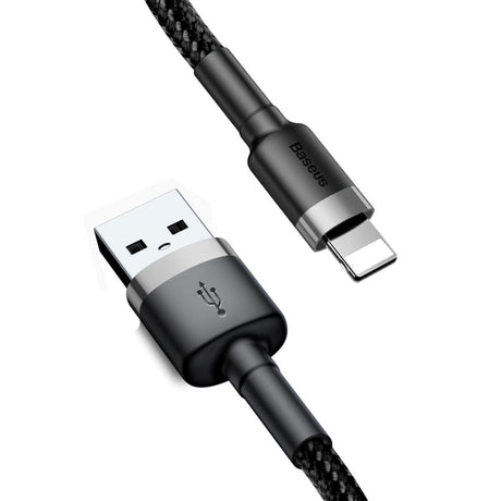 Baseus Cafule USB-A to Lightning Cable - 0.5m - Black