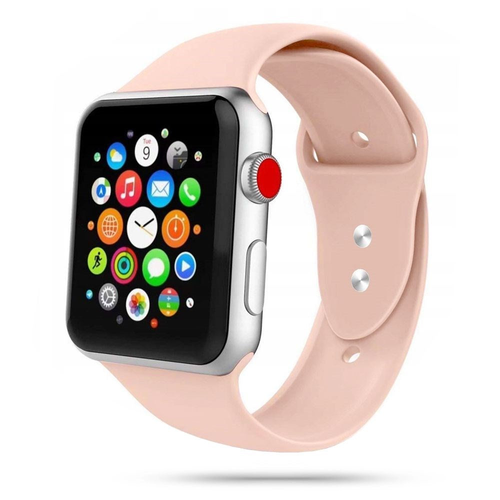Apple Watch (38/40/SE/41/42mm) Tech-Protect Icon Band Silicone Strap - Pink