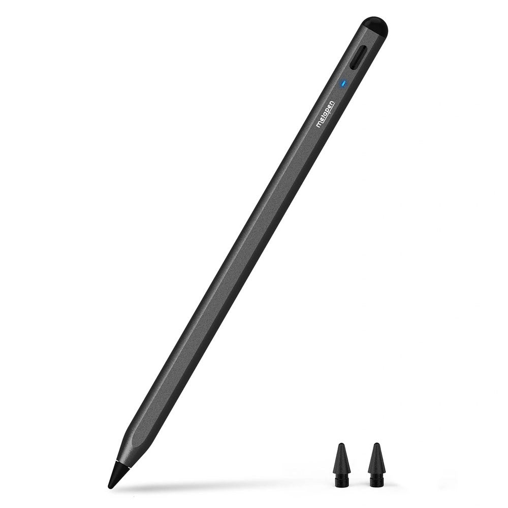 Metapen A8 Stylus Pen for iPad - USB-C - Black