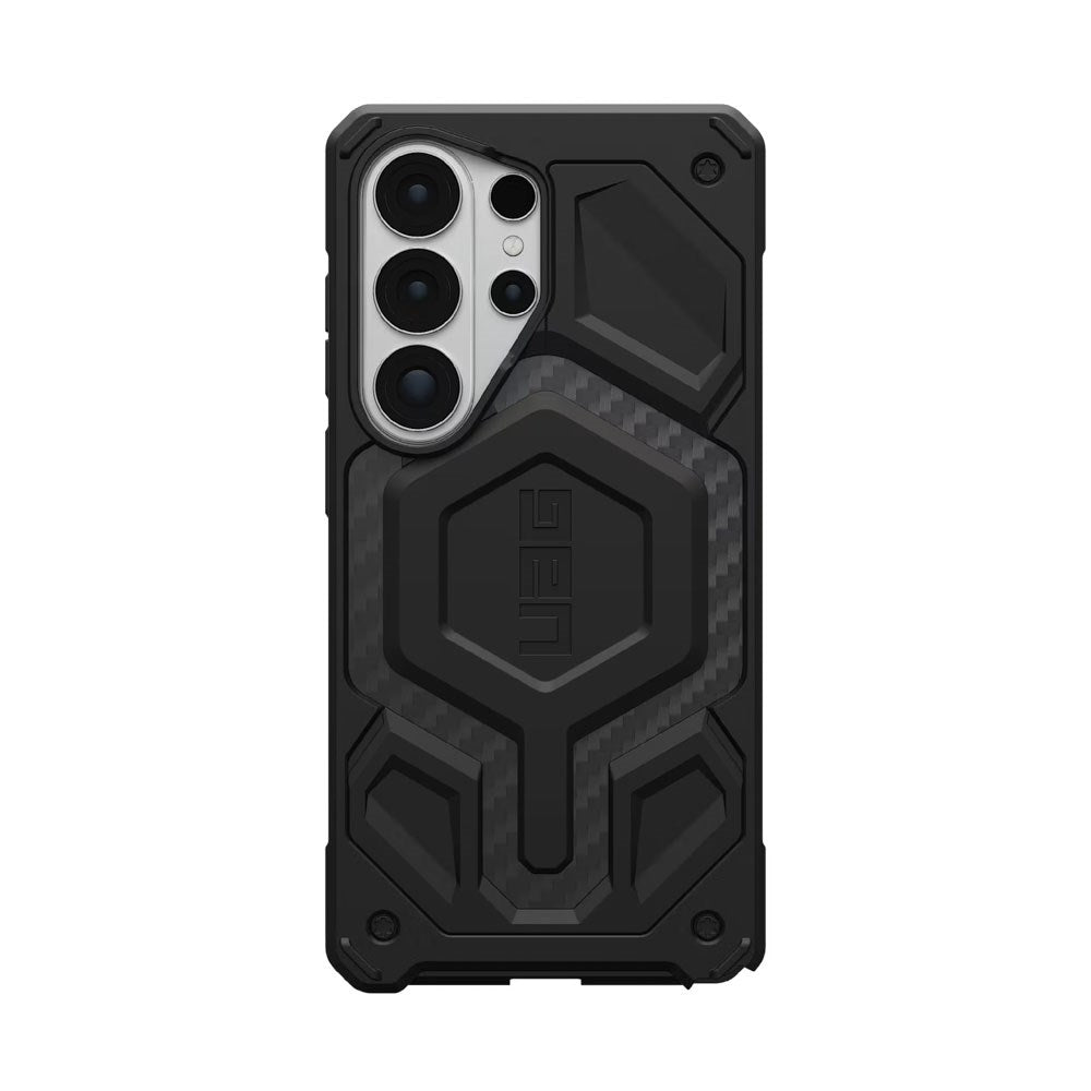 Samsung Galaxy S26 Ultra UAG Monarch Pro Carbon Hybrid Case – MagSafe Compatible – Black