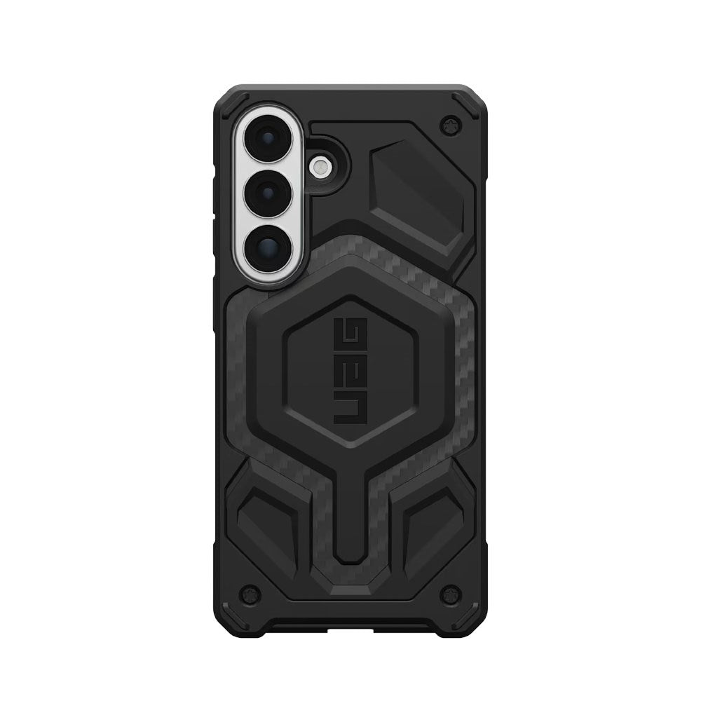 Samsung Galaxy S26+ (Plus) UAG Monarch Pro Carbon Hybrid Case – MagSafe Compatible – Black