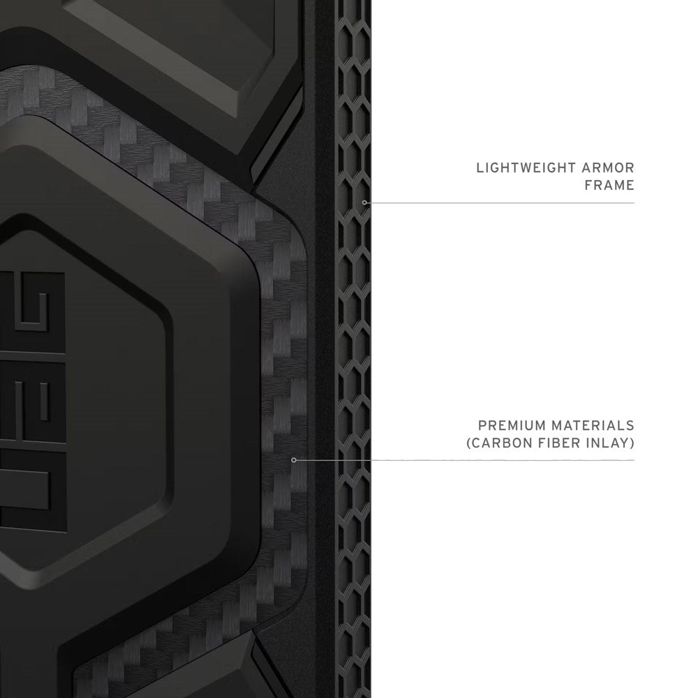 Samsung Galaxy S26+ (Plus) UAG Monarch Pro Carbon Hybrid Case – MagSafe Compatible – Black