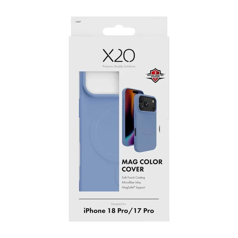 iPhone 18 Pro / 17 Pro X2O Mag Color Case - MagSafe Compatible - Blue