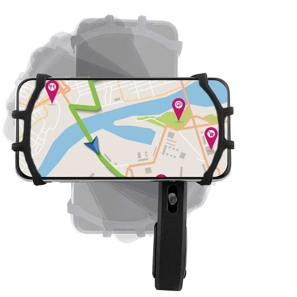 T'NB URBAN MOOV - Rotating Mobile Holder for Bicycle & Motorcycle - Black