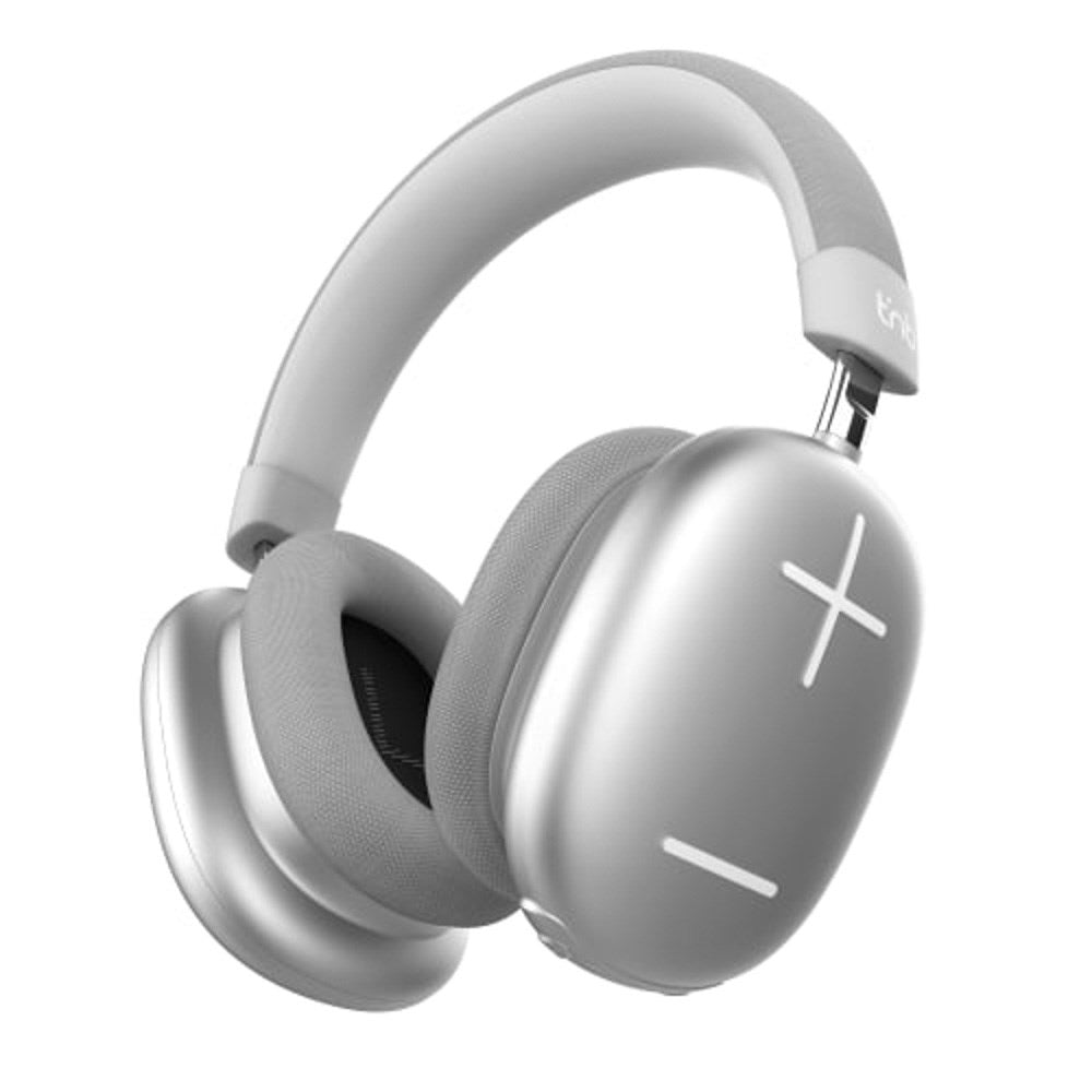 T'NB BOUNCE MAX Wireless Bluetooth Headphones - Silver