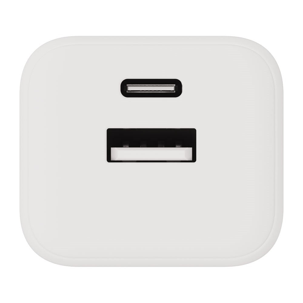 X2O 35W Wall Charger w. 1x USB-A / 1x USB-C / 1x USB-C Cable - 1.2m - White