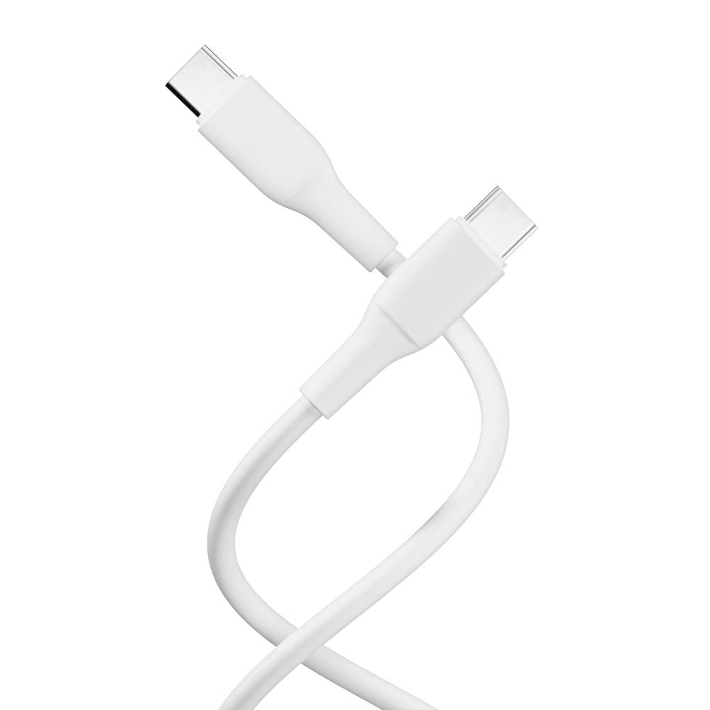 X2O Superflex 60W USB-C to USB-C Cable - 1.5m - White