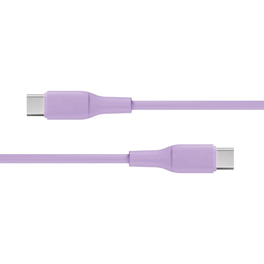 X2O Superflex 60W USB-C to USB-C Cable - 1.5m - Purple