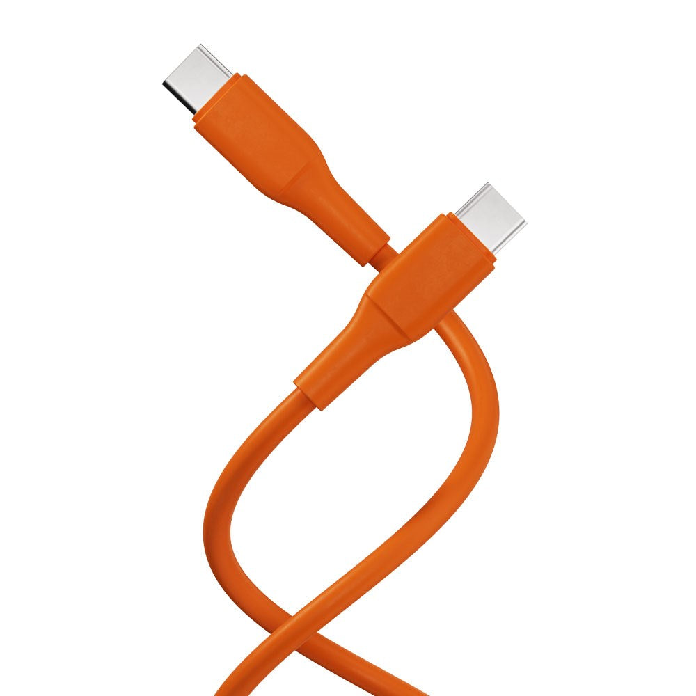 X2O Superflex 60W USB-C to USB-C Cable - 1.5m - Orange