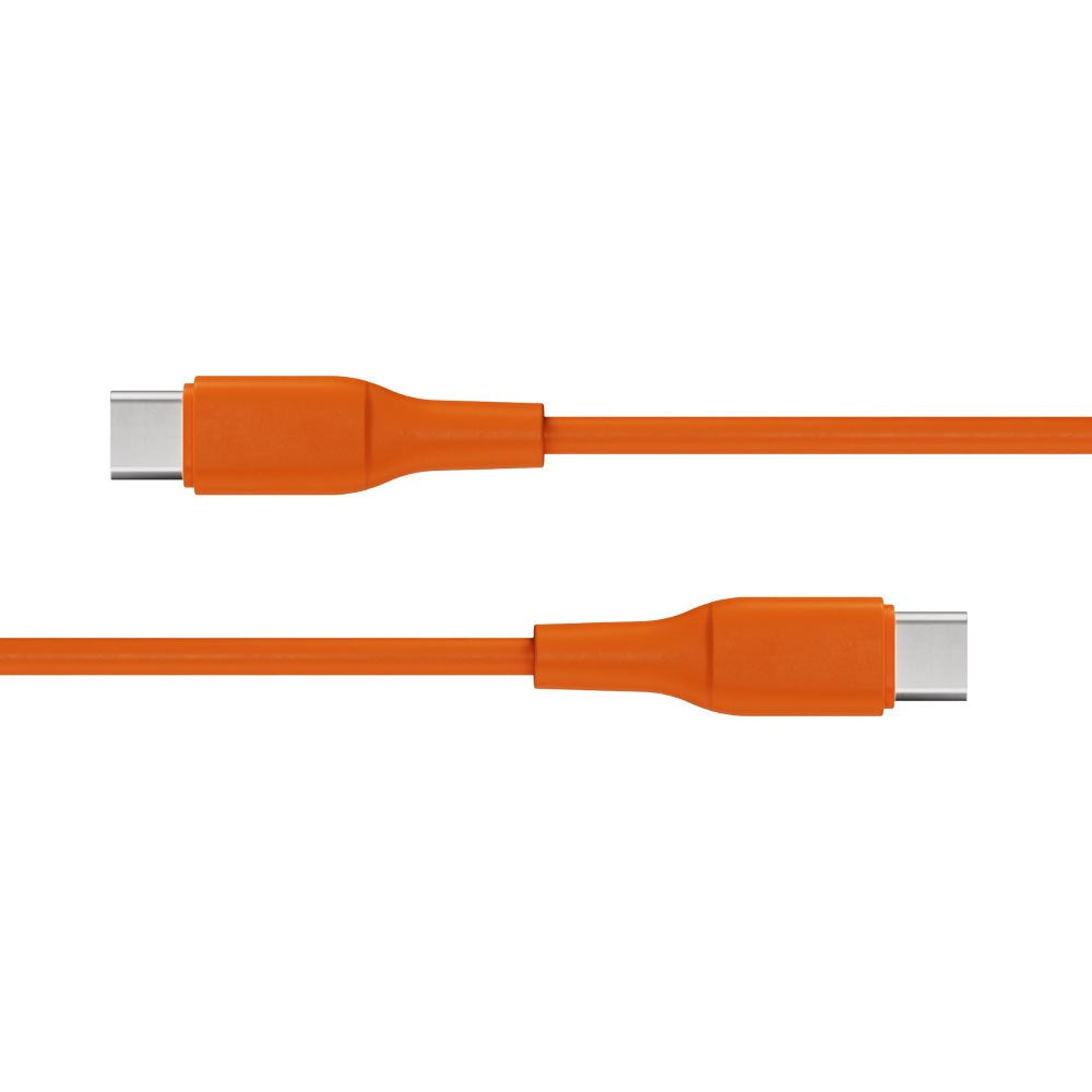X2O Superflex 60W USB-C to USB-C Cable - 1.5m - Orange