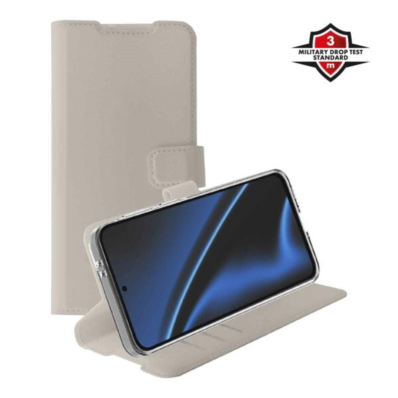 Samsung Galaxy A57 X2O Classic Wallet Flip Case - Beige