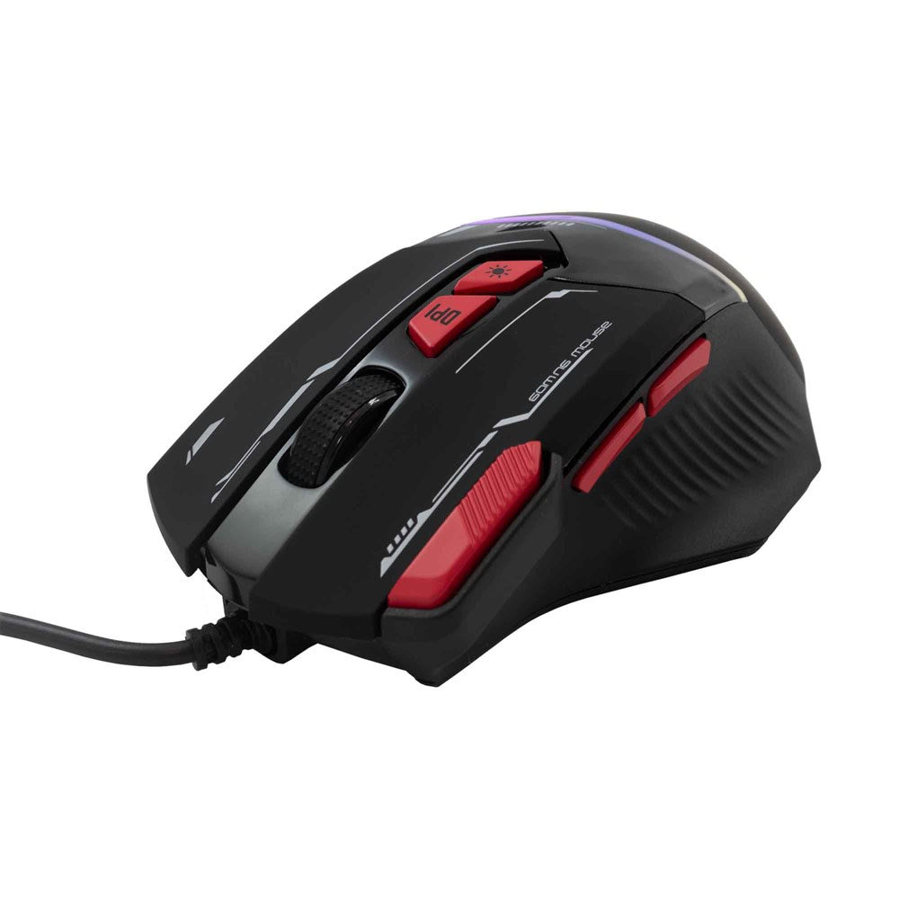 Baracuda MANTA Gaming Mouse - 8D / 12800 DPI - Black