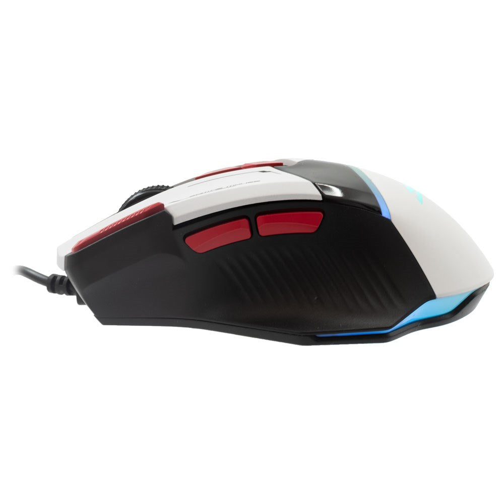 Baracuda MANTA Gaming Mouse - 8D / 12800 DPI - White