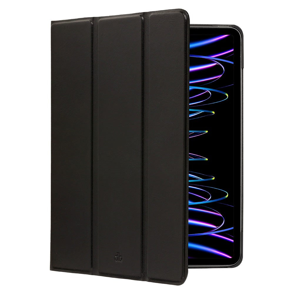 iPad 10.9" (2024/2022) dbramante1928 Risskov Sustainable Leather Flip Cover - Black