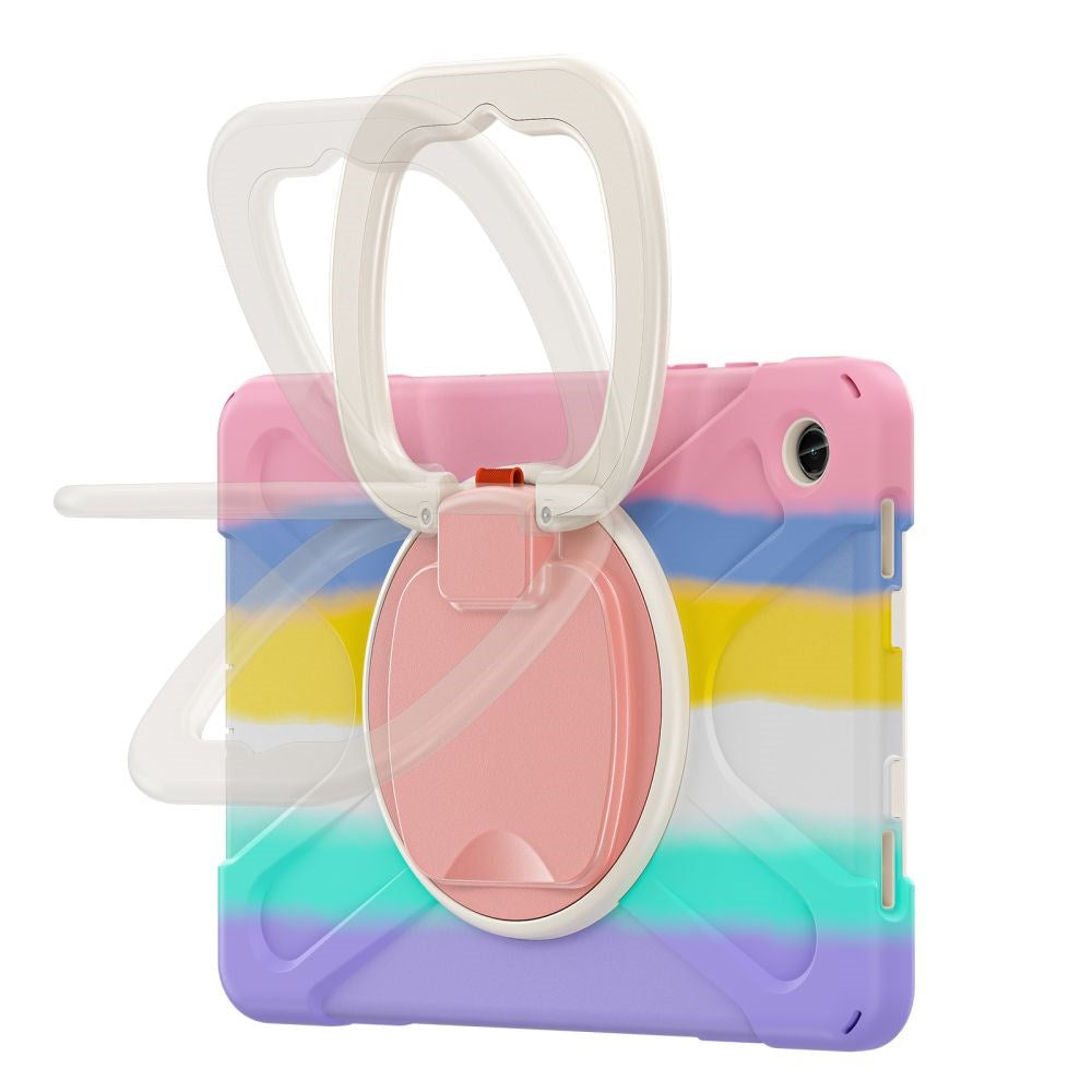 Tech-Protect Samsung Galaxy Tab A9+ (Plus) X-Armor Case + Screenprotector - Multicolored / Transparent