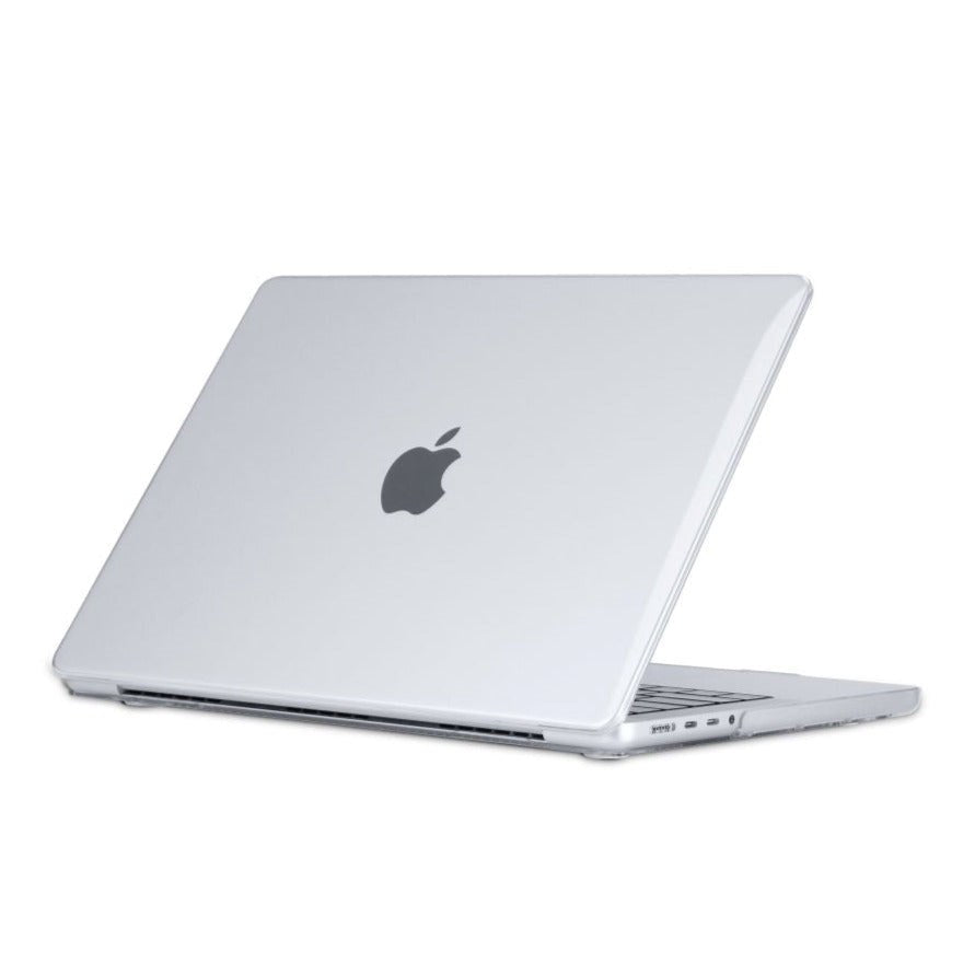 MacBook Pro 14 M5/M4/M3/M2/M1 (2025-2021) - Tech-Protect Smartshell Case - Crystal Clear