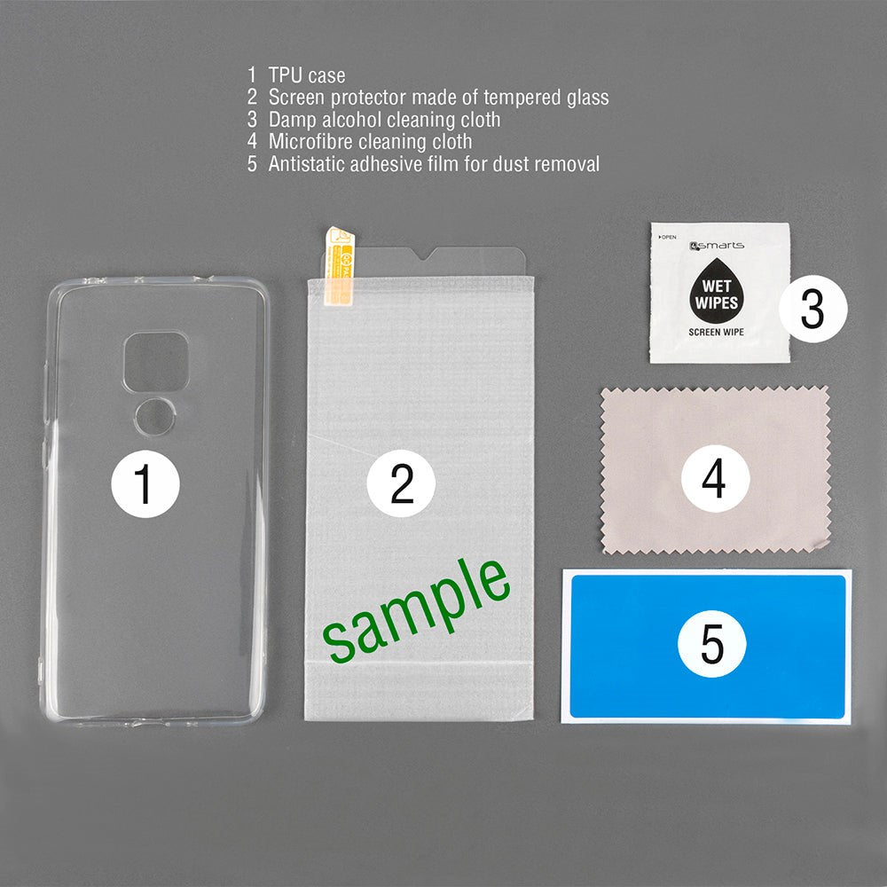 iPhone XR 4smarts 360⁰ Protection Set (Case + Screen Protector)