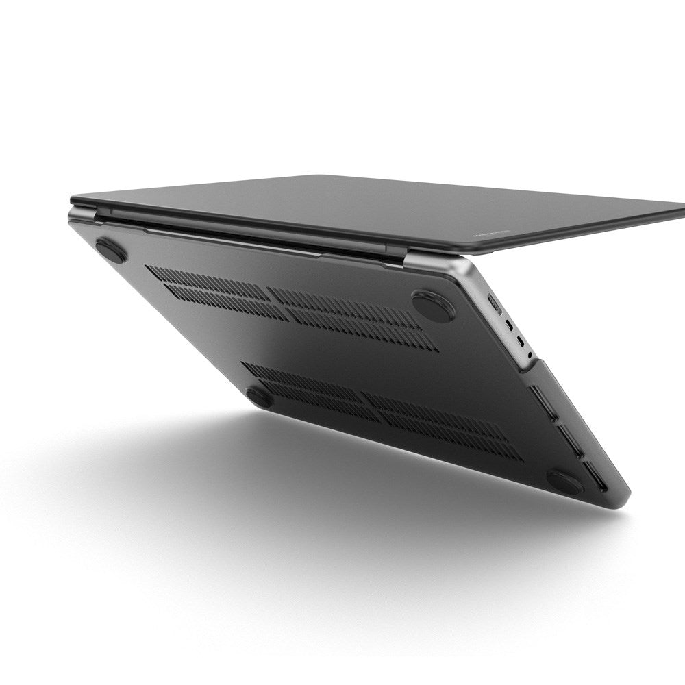 Vonmählen Transparent Case for MacBook Pro M5/M4/M3/M2/M1 (2025-2021) - Matte Black/Transparent