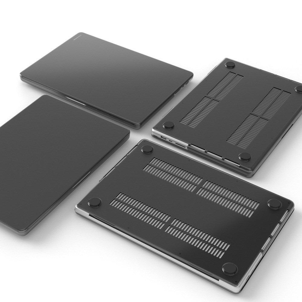 Vonmählen Transparent Case for MacBook Pro M1/M2/M3/M4 16" (2021-2024) - Transparent/Black