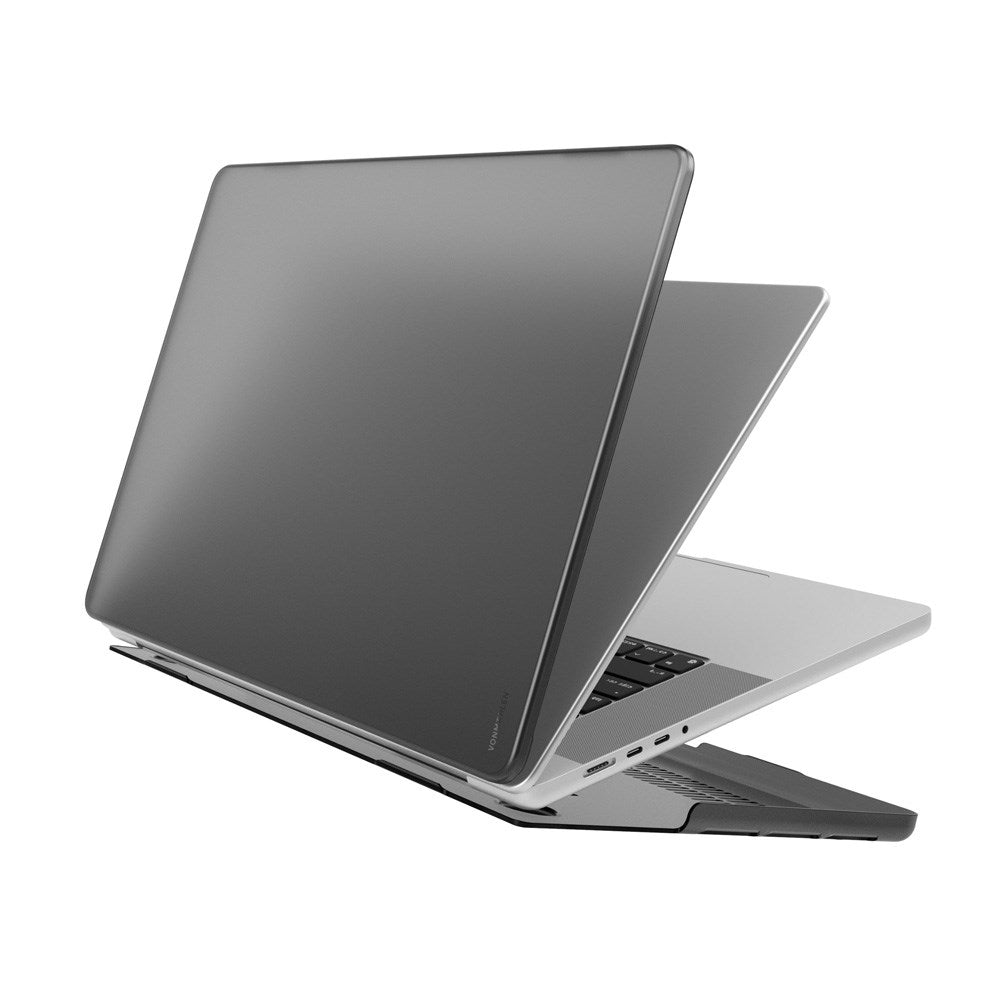 Vonmählen Transparent Case for MacBook Air M2/M3 13" (2022-2024) - Matte Black/Transparent