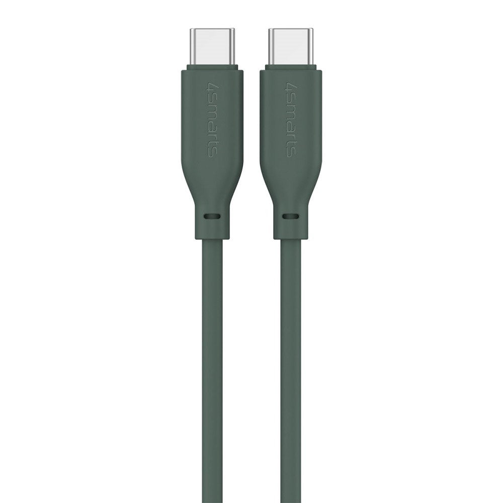 4smarts High Flex USB-C to USB-C Cable 60W - 1.5 Meter - Green