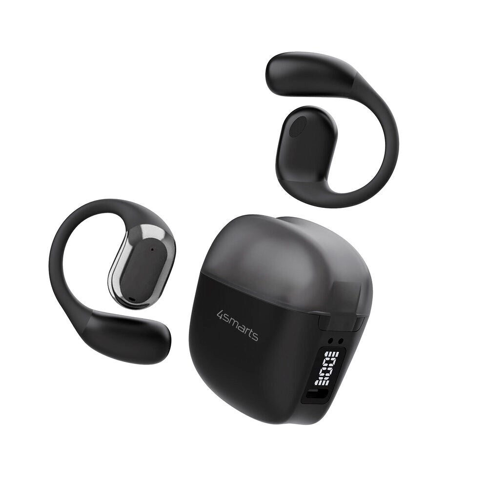 4smarts True Wireless SkyBuds Sport Headphones - Open-Ear - Black
