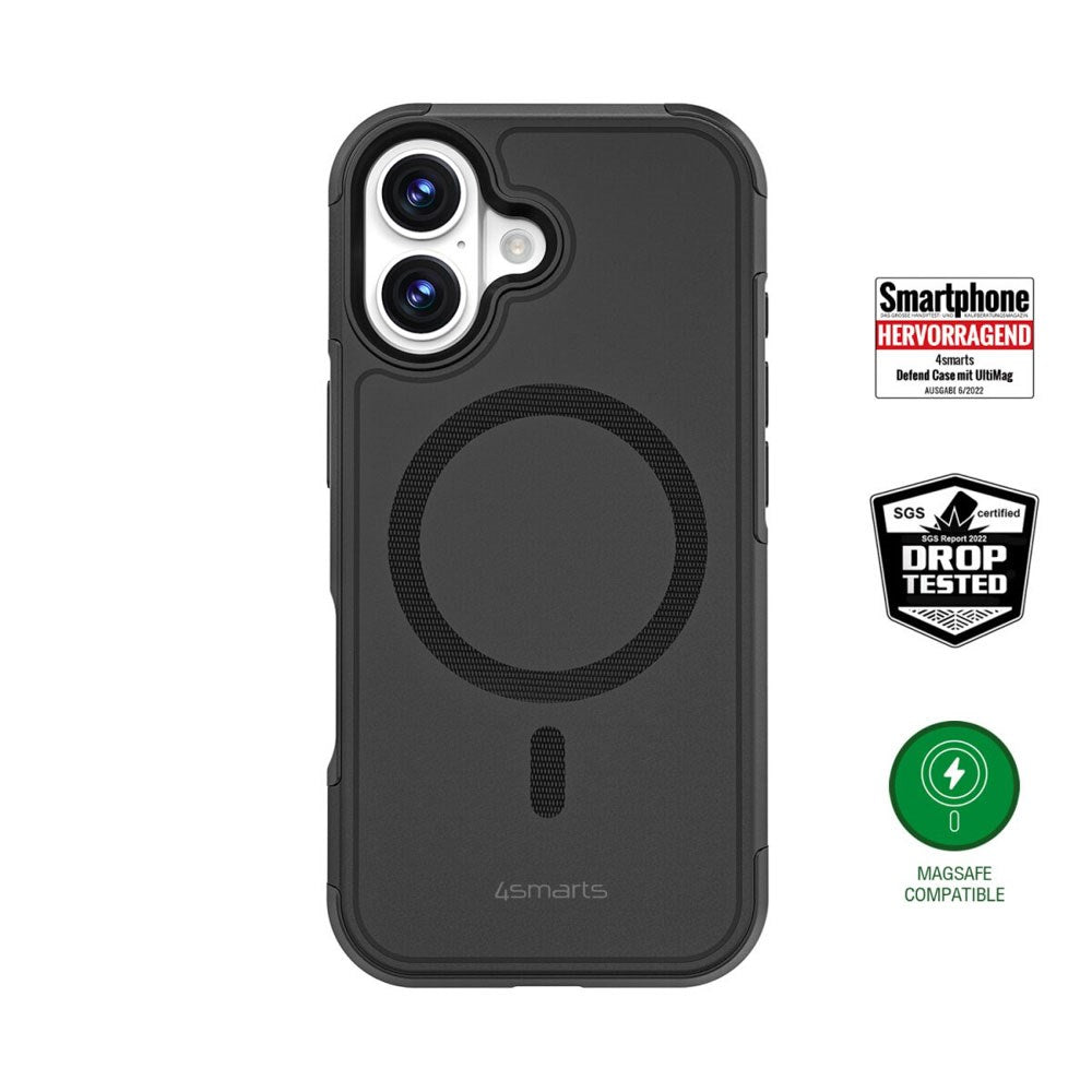 iPhone 17 4Smarts Defend Case - MagSafe Compatible - Black